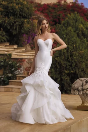 Charo vestido de novia